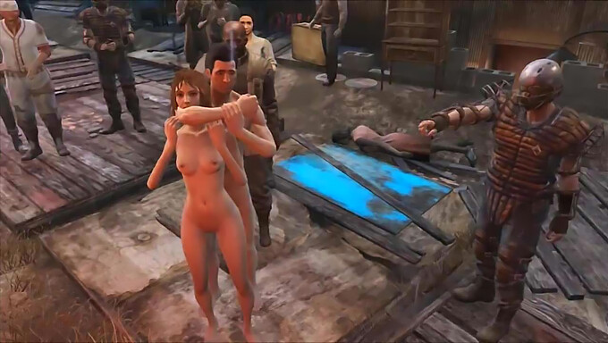 Diamond City Se Convierte En El Escenario De Un Espectáculo Sexual Grupal Salvaje