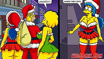 Keinginan Krismas Tabu Terpenuhi Dalam Hentai Simpson